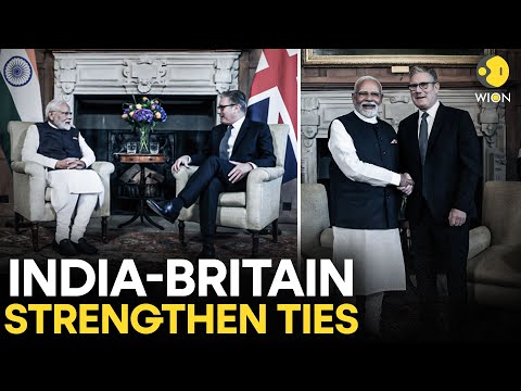 PM Modi And UK PM Keir Starmer Attend The CEO Forum in Mumbai | India-Britain Ties LIVE | WION