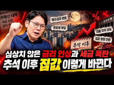 추석 이후 집값 이렇게 됩니다(서울집값전망)ㅣ망고쌤 핵심요약 [후랭이TV]