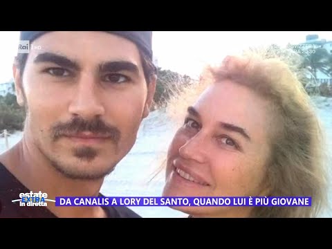 Da Canalis a Lory Del Santo, quando lui è più giovane - Estate in diretta 19/06/2024