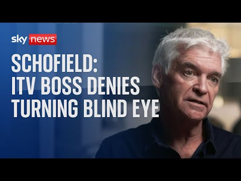 Phillip Schofield: ITV boss denies turning 'blind eye' to 'inappropriate' affair