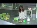 Desayuno con leche, fruta y frutos secos