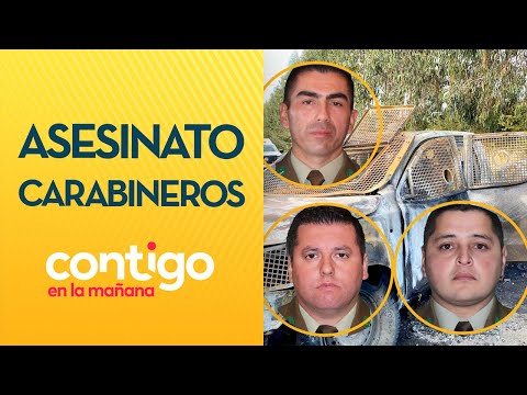ESTE ATENTADO: Los detalles de brutal homicidio de carabineros en Cañete - Contigo en la Mañana