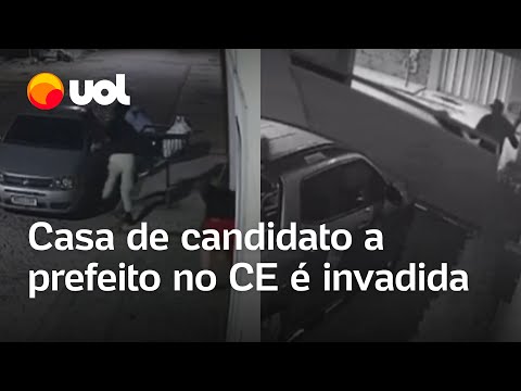 Candidato a prefeito no CE tem casa invadida; polícia investiga atentado