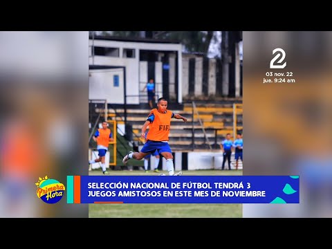 Selección nicaragüense de fútbol tendrá tres amistosos