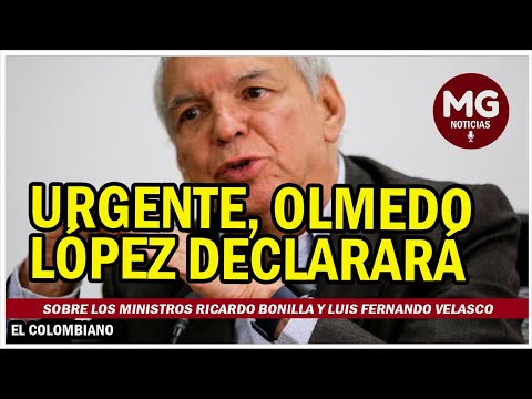 URGENTE  OLMEDO LÓPEZ DECLARARÁ SOBRE LOS MINISTROS RICARDO BONILLA Y LUIS FERNANDO VELASCO