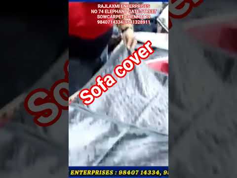 sofacover shop at sowcarpet Chennai #carpet#curtain #cushioncovers #hometextile#viral #sofa #towels
