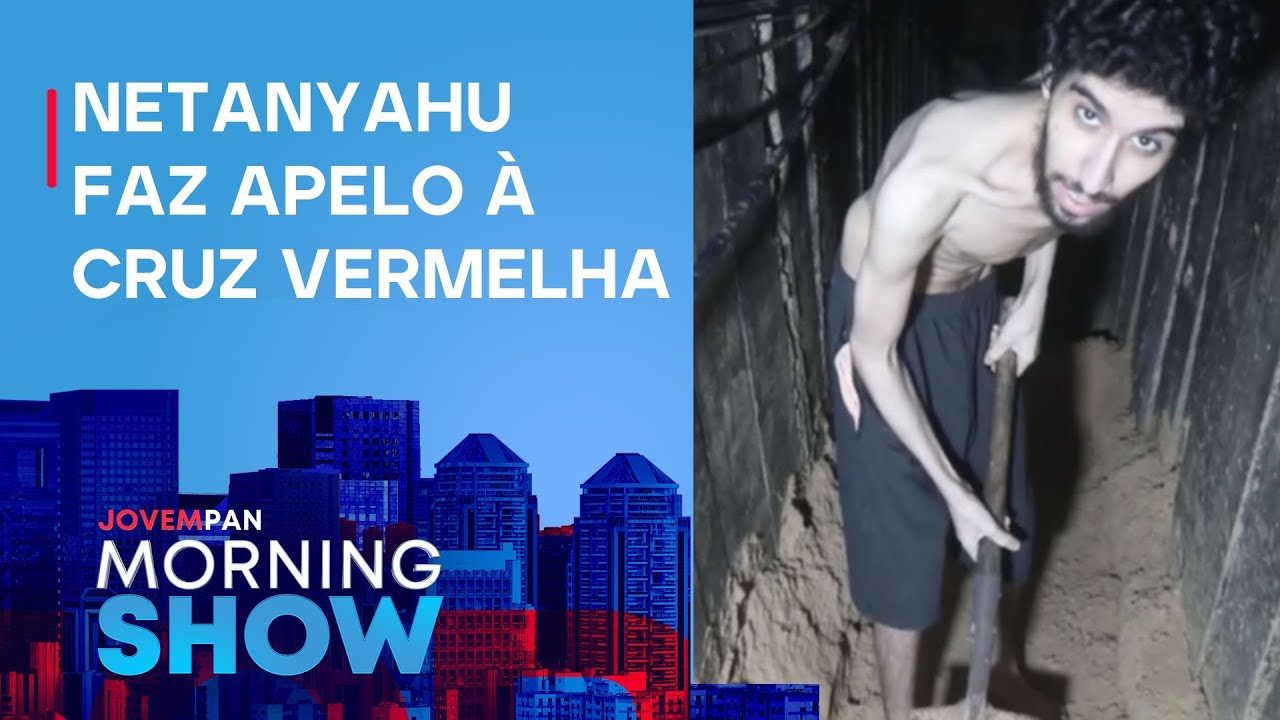 HAMAS divulga vídeo de REFÉM ISRAELENSE cavando a própria COVA