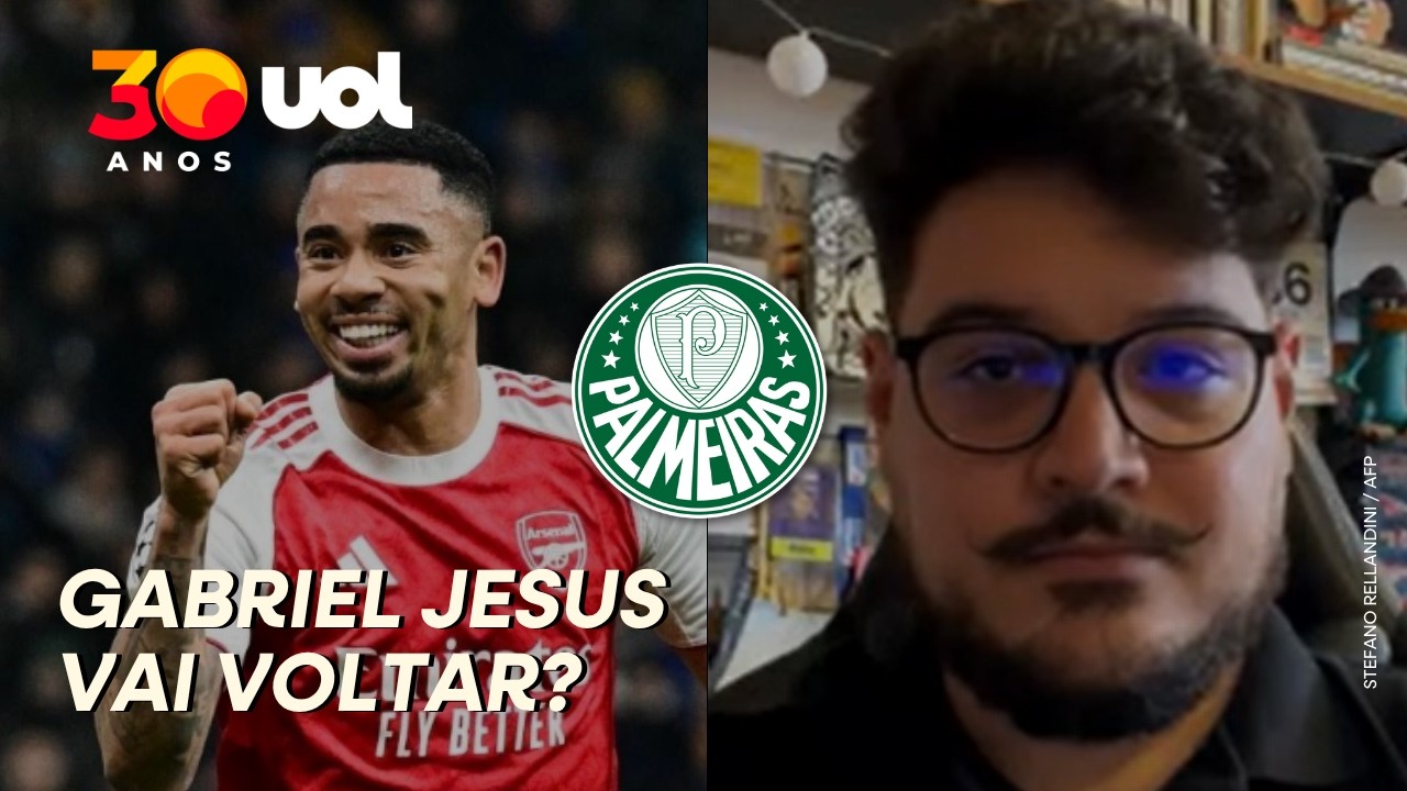 GABRIEL JESUS DE VOLTA AO PALMEIRAS? QUAL É A SITUAÇÃO DO ATACANTE DO ARSENAL?