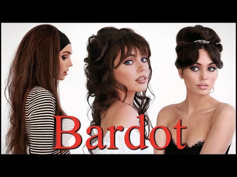 60s VINTAGE HAIR | Brigitte Bardot Hair Tutorial