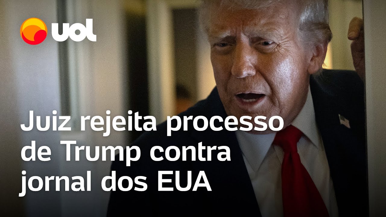 Processo de Trump contra New York Times é rejeitado por juiz dos EUA