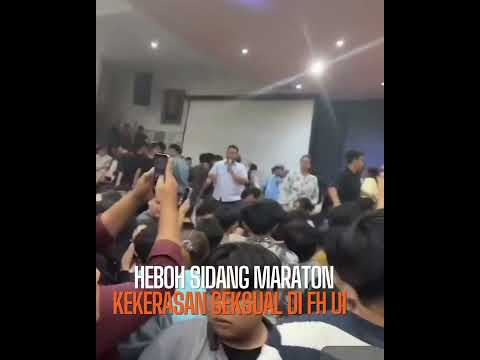 Heboh Sidang Maraton Kekerasan Seksual di FH Universitas Indonesia