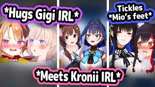 HoloJP Meeting HoloEN IRL Leads to Cute Comedy and Wholesome Interacti