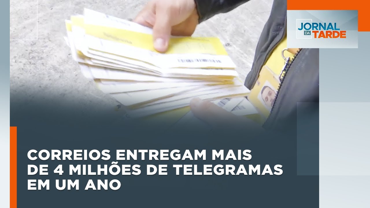 Correios entregam mais de 4 milhões de telegramas em um ano