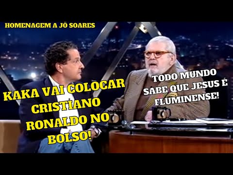 Juca Kfouri e Jô falam sobre Kaká, Cristiano Ronaldo e Jesus - Homenagem a Jô Soares