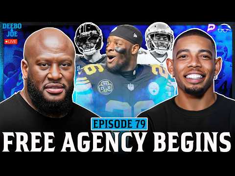 Steelers Free Agency REACTION: Pittsburgh TRADES for Pittman Jr + Le'Veon Bell joins! | Deebo & Joe