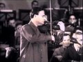 Menuhin and Celibidache rehearsal Brahms Violin Concerto - 1946
