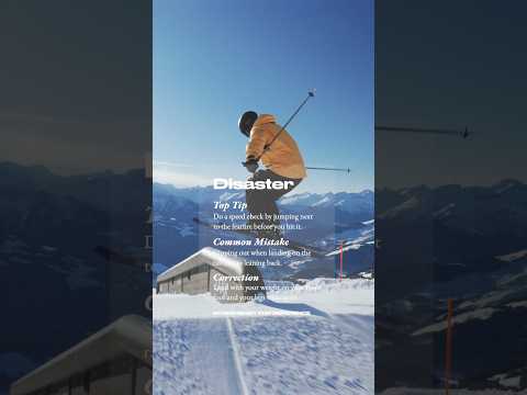 Disaster ⛷️ #skiing #shorts