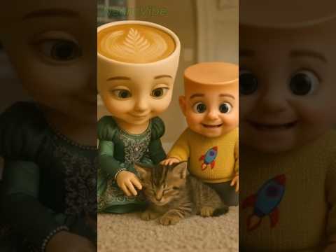 adventures of ballerinacappuccina and kittens #ballerinacappuccina #brrbrrpatapim #brainrot #cartoon