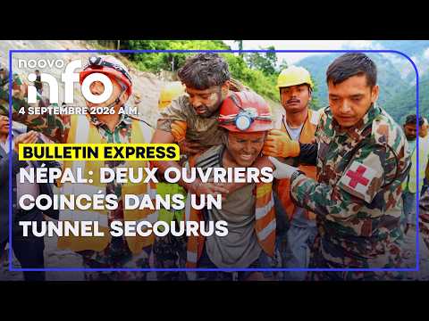 Deux ouvriers coincés dans un tunnel hydroélectrique ont été sortis vivants au Népal