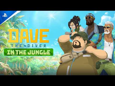 Dave the Diver - In the Jungle Content Pack Release Date Announcement | PS5 & PS4 Games