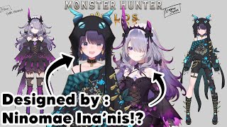 INA DESIGNED THIS NEW COLLAB OUTFITS!?!?