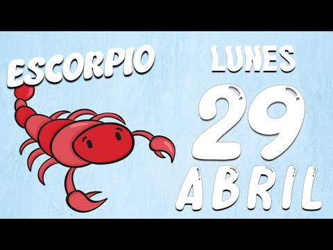  ?? ??  Escorpio  REN  Horoscopo De Hoy 29 De abril 2024