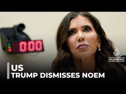 Trump fires Homeland Security head Kristi Noem, names Mullin as replacement