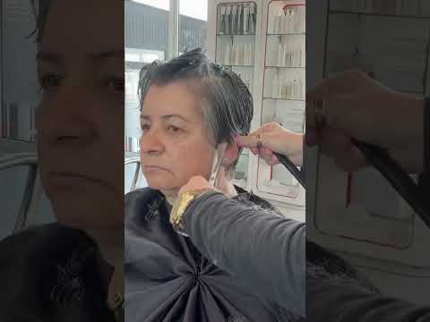 Haircut short pixie haircut #haircut #hair #hairstyle #video #blowup #layerup #short #shorts #viral