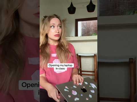 Opening my LAPTOP in CLASS ‼️😱👩‍💻#comedy #funny #anime #kakegurui