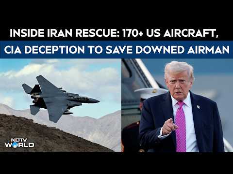 Trump On Iran Speech | Trump: Over 170 Aircraft Deployed in US Rescue of Downed F-15E Pilot in Iran