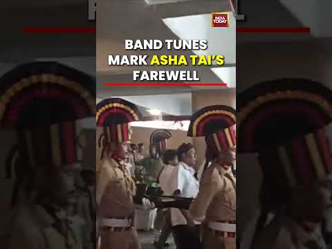 Asha Tai's Last Rites: Band Tunes Mark Asha Tai’s Final Farewell | Asha Bhosle Passes Away At 92