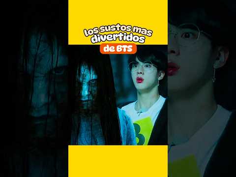 Las caras de BTS cuando se asustan  😱 #bts #shorts #funny