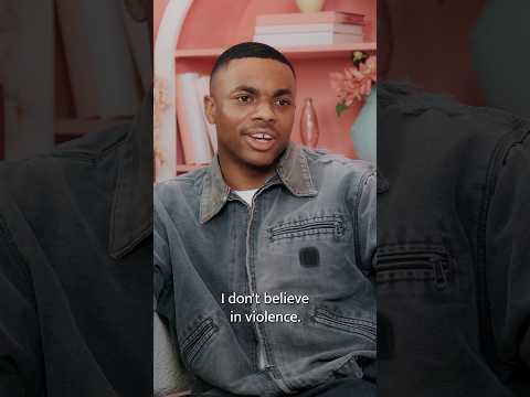 Vince Staples doesn’t believe in violence. #ziwe #vincestaples #comedy #comedyshorts #interview