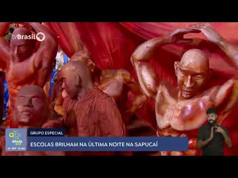 Escolas de samba brilham no segundo dia de desfiles na Sapucaí