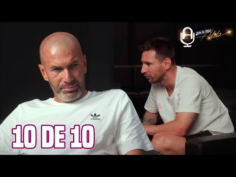 HISTÓRICO: Zinedine ZIDANE habla de la MAGIA de MESSI | #MLDA