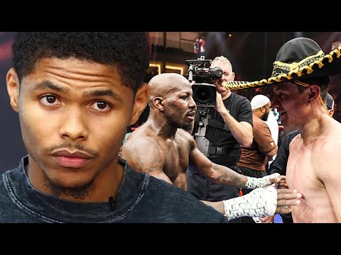 Shakur Stevenson REACTS to William Zepeda DROPPED & NARROWLY BEATING Tevin Farmer by Split Decision