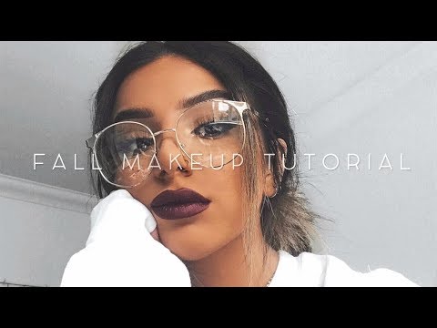The PERFECT FALL GLAM MAKEUP TUTORIAL (so easy!)