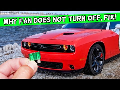 Why Radiator Fan Does Not Turn Off, Fan Stays On on Dodge Challenger 2014 2024