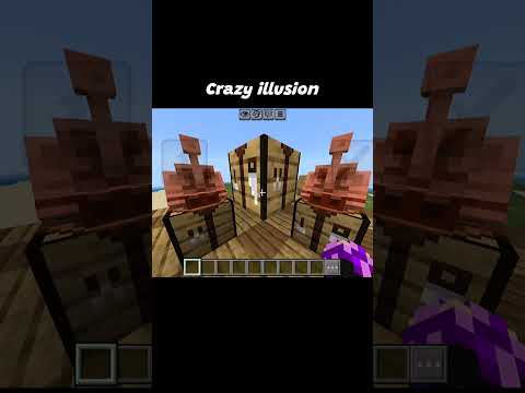 crazy illusion #minecraft #trending #shorts #ytshorts #like #subscribe
