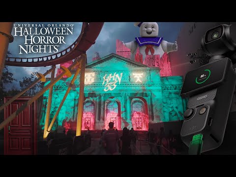 Halloween Horror Nights Orlando with DJI Pocket 3  I wanted to test the low light capabilities of my camera in a creative setting. Universal Horror Nig