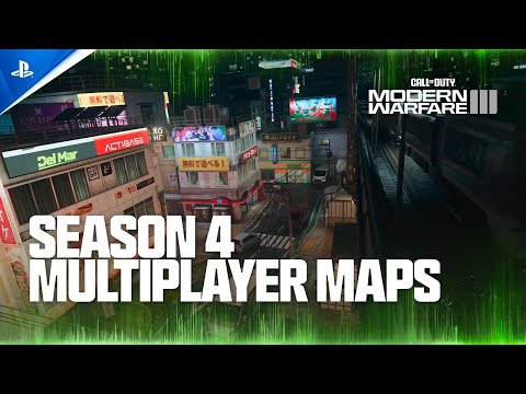 Call of Duty: Modern Warfare III - New Season 4 Multiplayer Maps | PS5 & PS4 Games