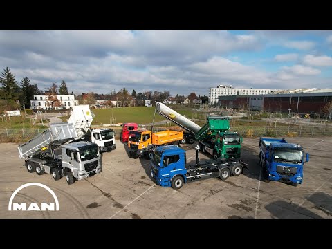 The MAN tipper ex works | Delivered from a single source thanks to MAN and MEILLER