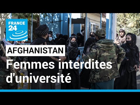 Après le secondaire, les Taliban interdisent l'université aux Afghanes • FRANCE 24