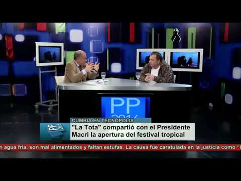 MURIÓ LA 'TOTA' SANTILLÁN: EL RECUERDO DEL DÍA QUE EL PRESIDENTE MAURICIO MACRI CANTÓ EN TECNÓPOLIS