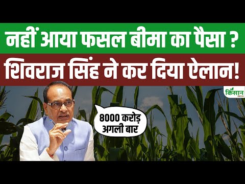 Fasal Bima Yojana की नहीं आई किस्त तो करें ये काम, Shivraj Singh का भी ऐलान । Kisan India