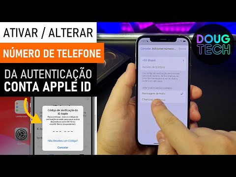 Como Alterar o Telefone da AUTENTICAÇÃO da Conta iCloud no iPhone