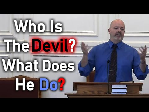 Who is the Devil? What Does He Do? - Pastor Patrick Hines Sermon (Genesis 3:1-4; Matthew 4:1-10)