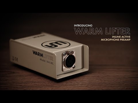 Introducing Warm Lifter | Inline Active Microphone Preamp