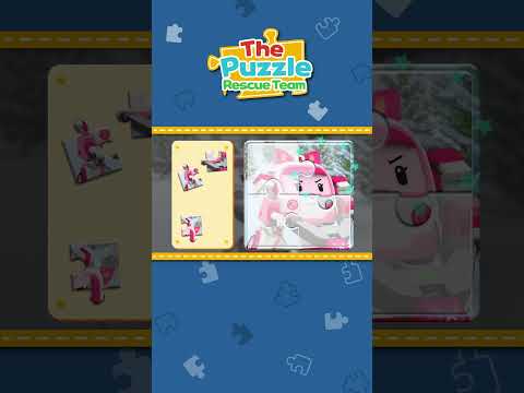 Susun Puzzle Dan Bantu Amber Berangkat! #robocarpoliindonesia #shorts