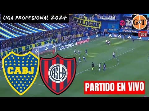 BOCA VS SAN LORENZO EN VIVO  Liga Profesional Fecha11  GRANEGA